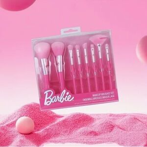 Barbie Makeup Brushes Set